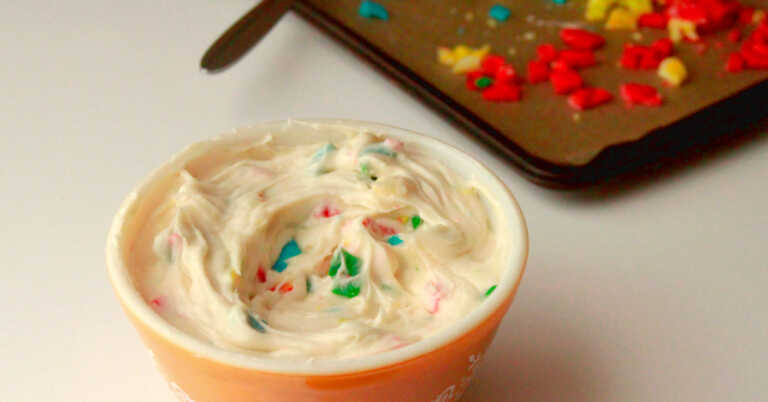 Rainbow Chip Frosting