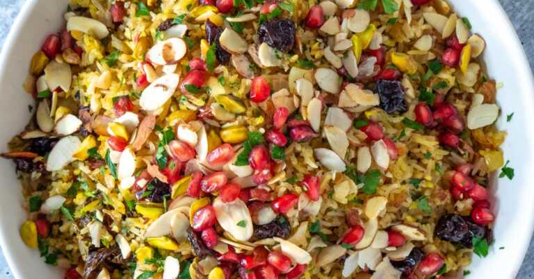 Fluffy Persian Jeweled Rice