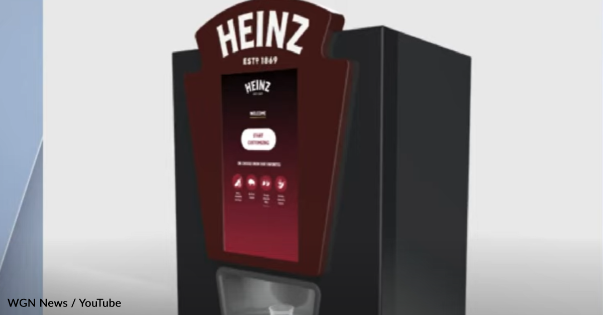 Heinz Unveils Digital Sauce Dispenser So Customers Can Customize Their