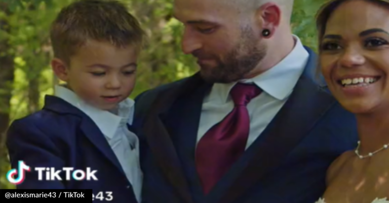 Mom Moved To Tears When Son Speaks Up During Wedding Photoshoot