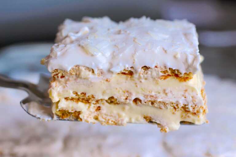 Coconut Icebox Cake