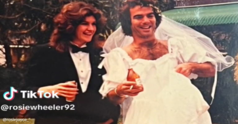 Married Couple Reenact Their Parents’ Wedding Day By Switching Outfits