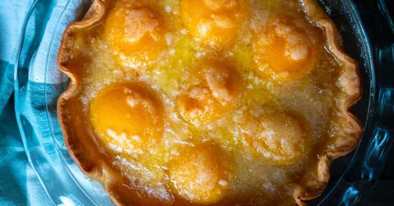 Recipe Tin Project: Honey Peach Crumbly