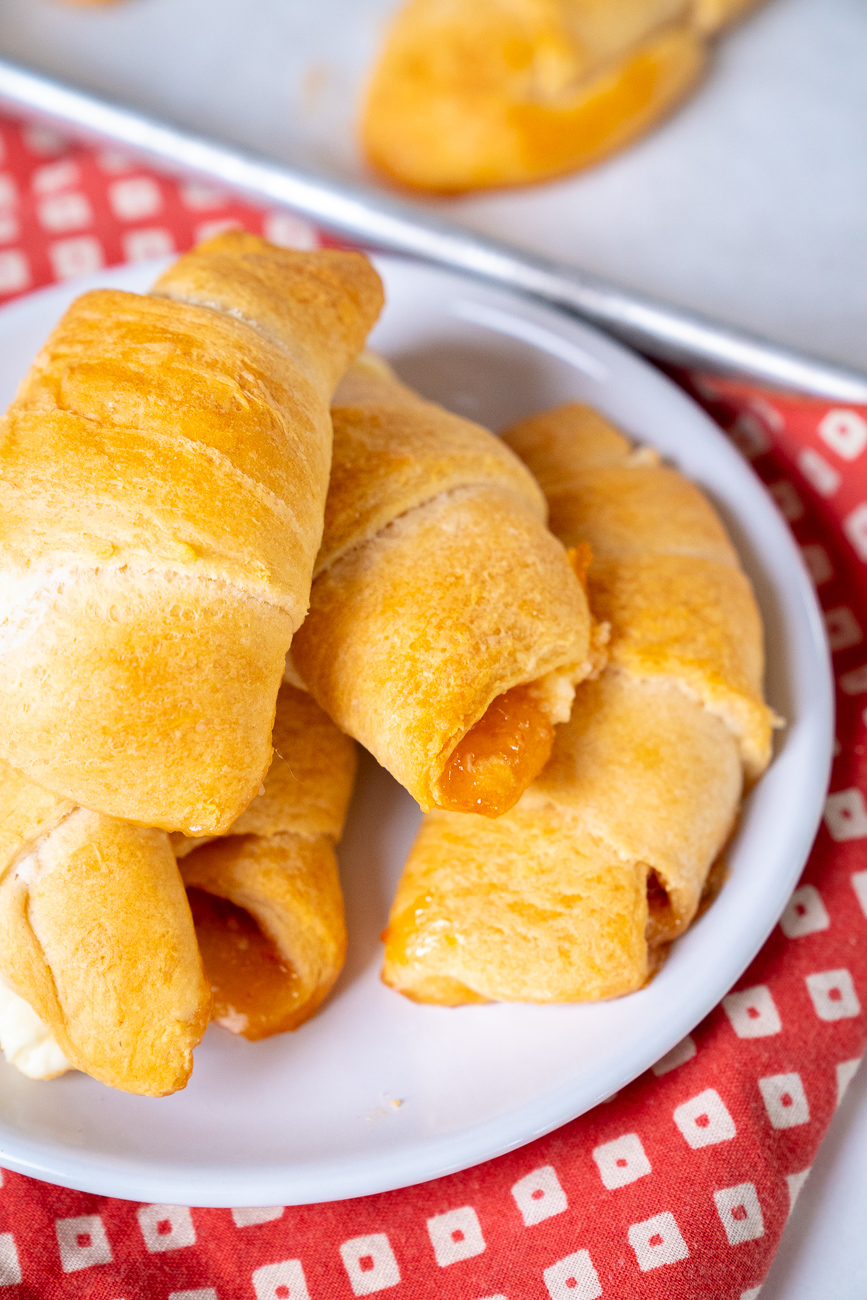 Cream Cheese Pepper Jelly Crescent Rolls