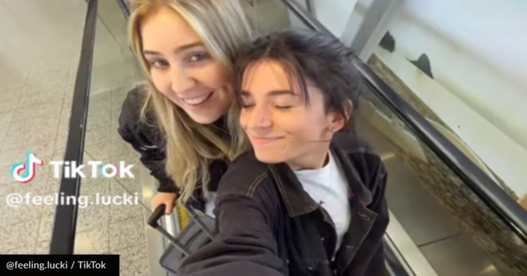 Traveler Weighs Carry-On Bag And Comes Up With A Last-Minute Plan To Make The Weight Limit