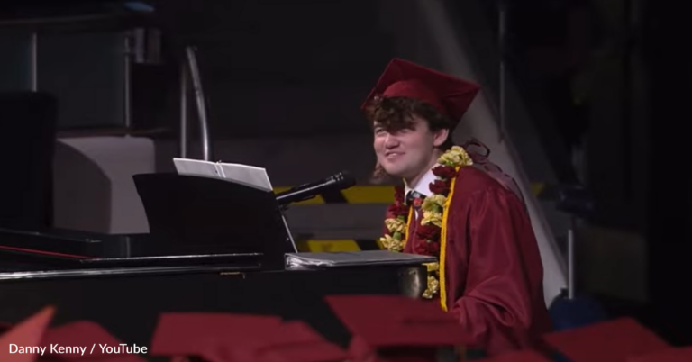 Senior Goes Viral For Writing Clever Song As A Tribute For Parents At Graduation