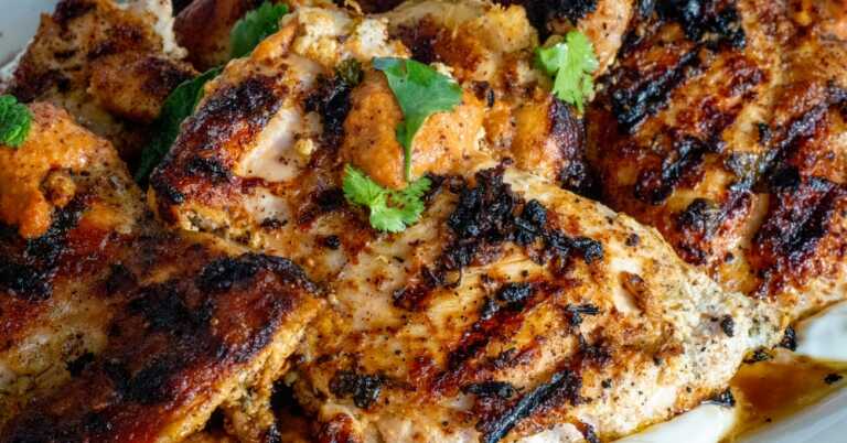 Yogurt-Marinated Grilled Chicken