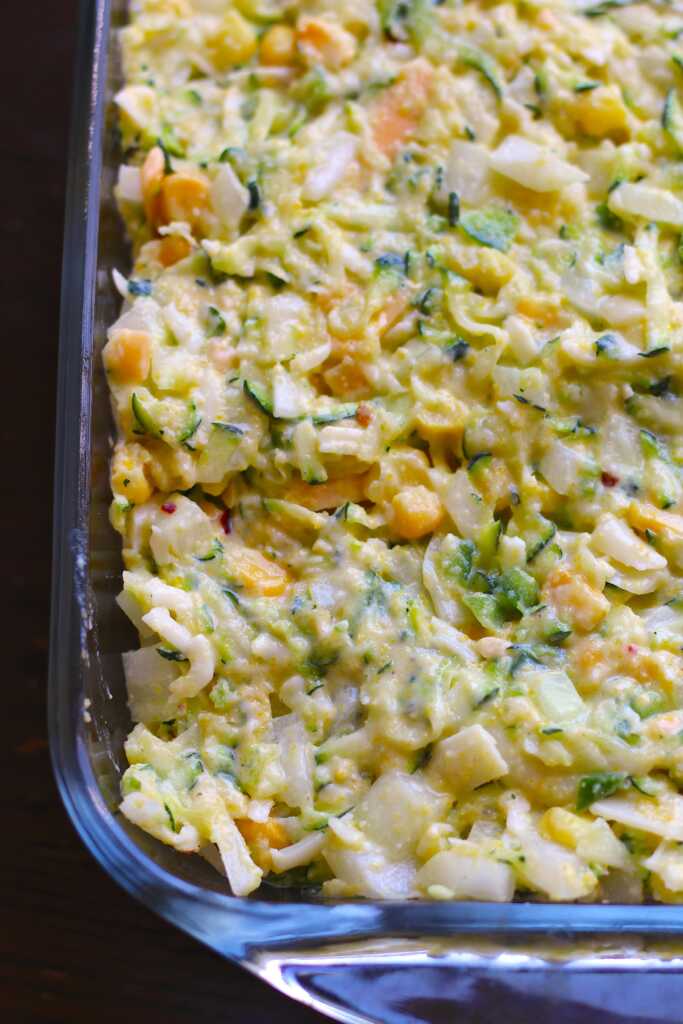 Zucchini Cornbread Casserole 12 Tomatoes