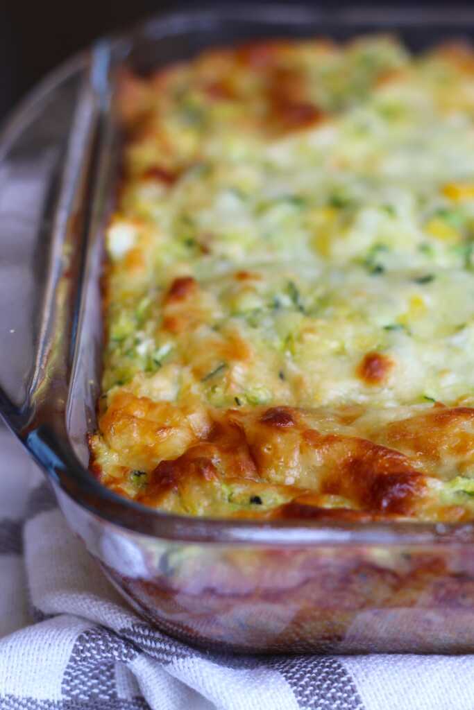 Zucchini Cornbread Casserole 12 Tomatoes