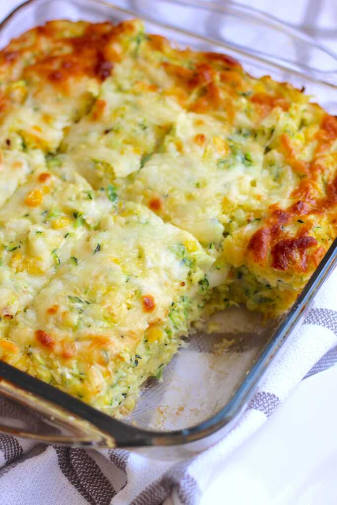 Zucchini Cornbread Casserole 12 Tomatoes