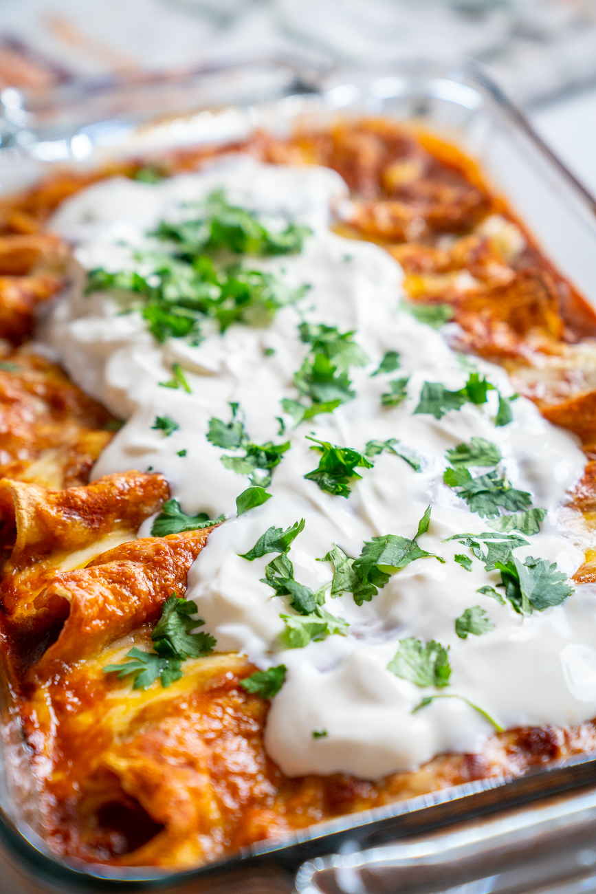 Black Bean Enchiladas-image