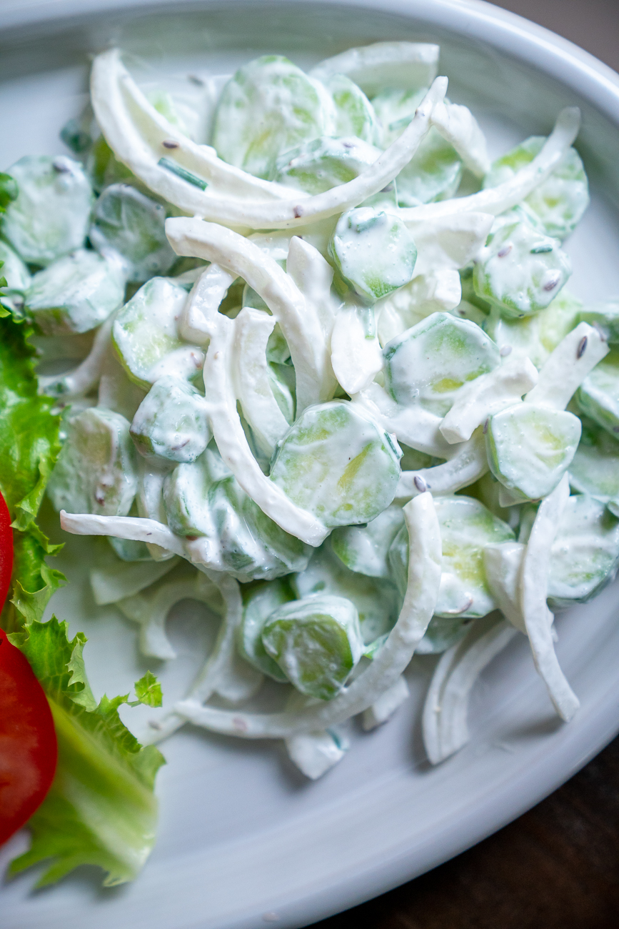 Pennsylvania Dutch Cucumber Salad