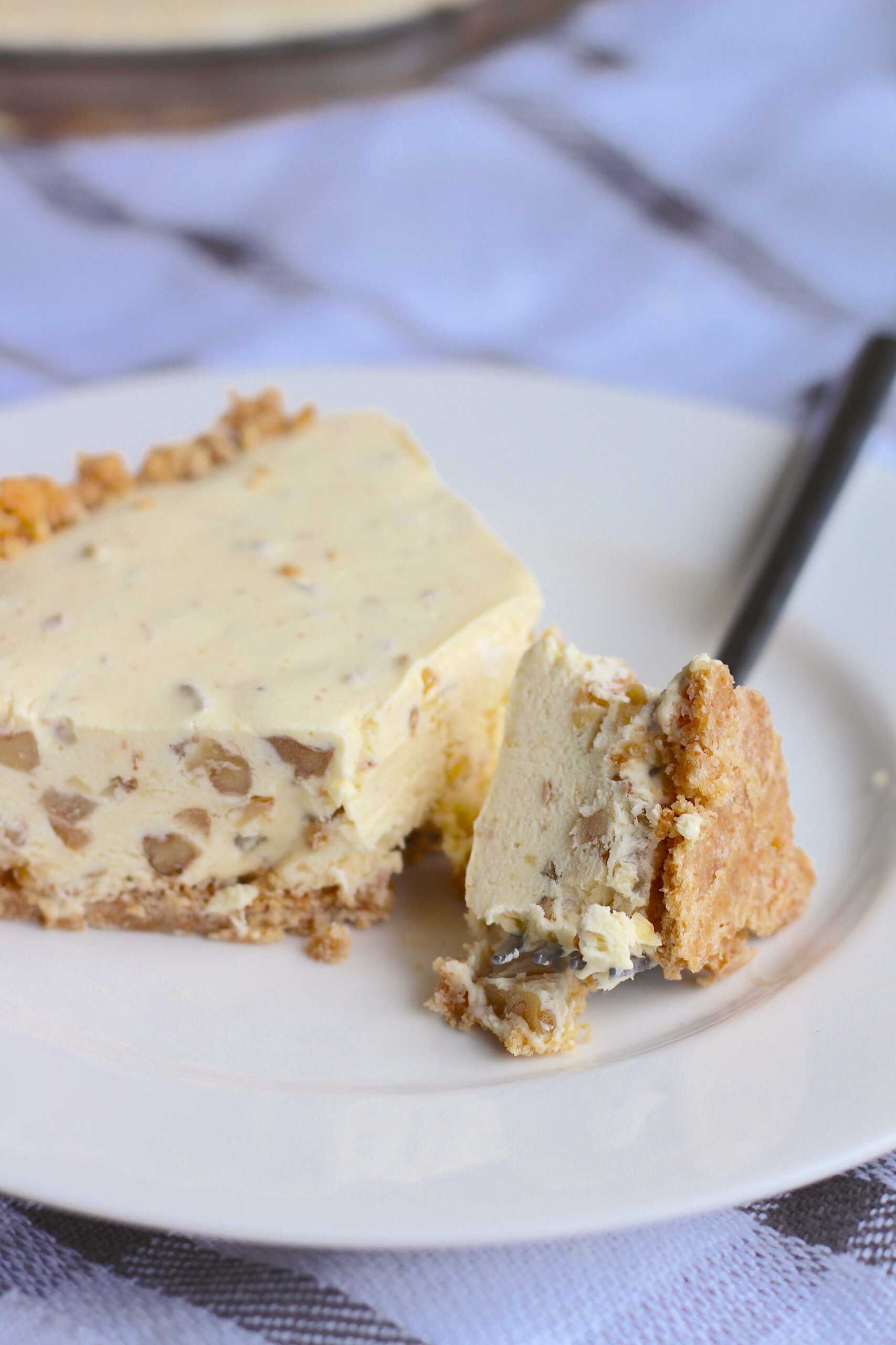 Walnut Cream Pie