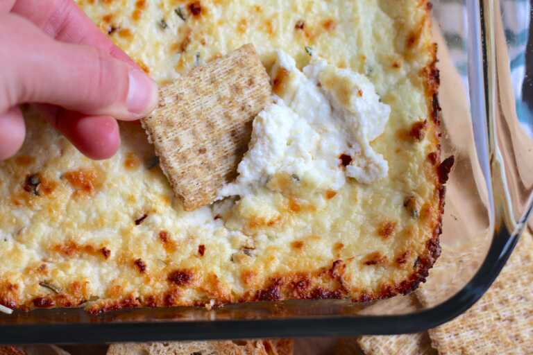 Baked Goat Cheese Dip
