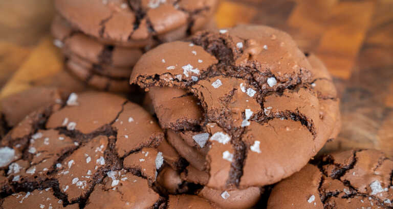 Salted Brownie Cookies