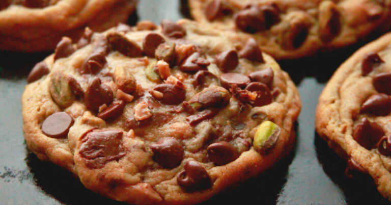 Disney’s Gideon’s Bakehouse Pistachio Toffee Chocolate Cookies