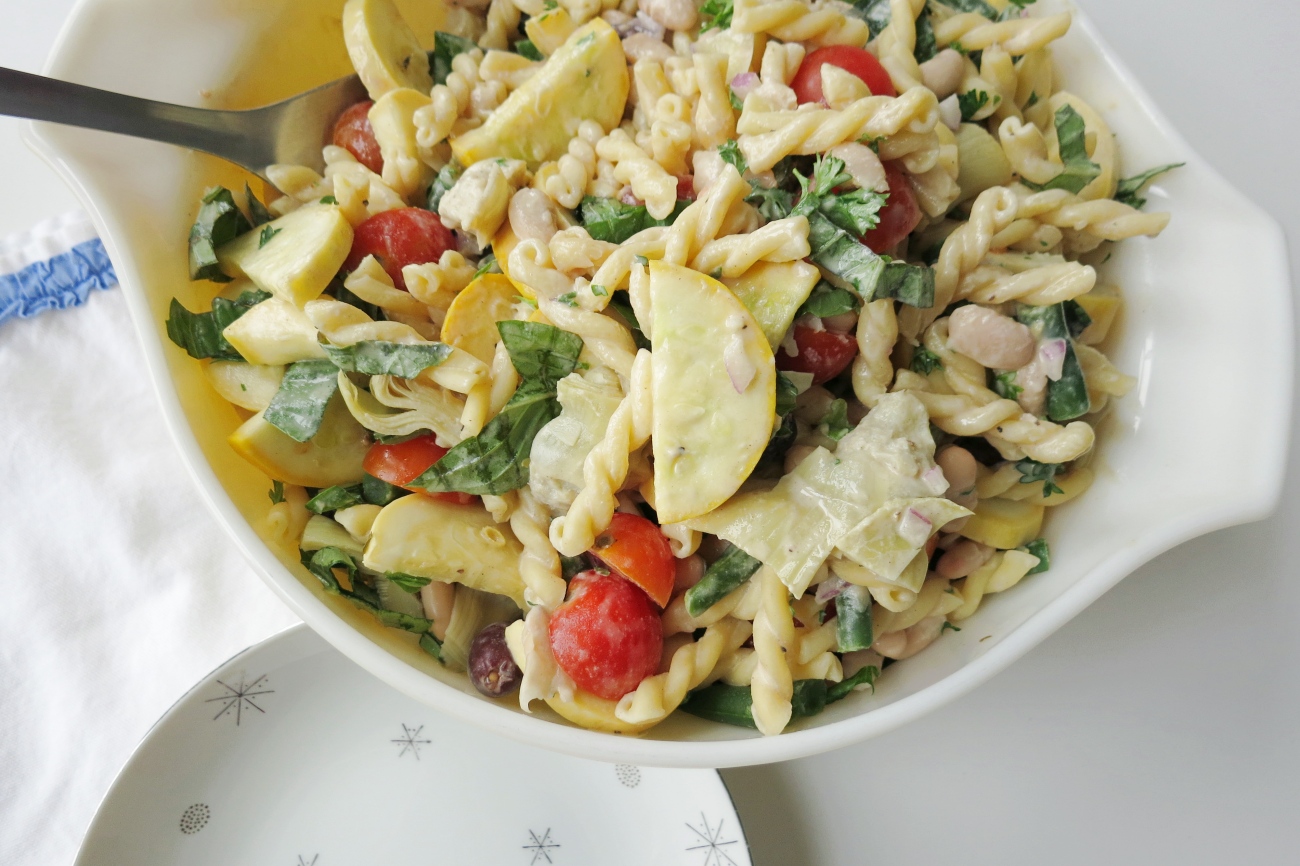 Tahini Pasta Salad