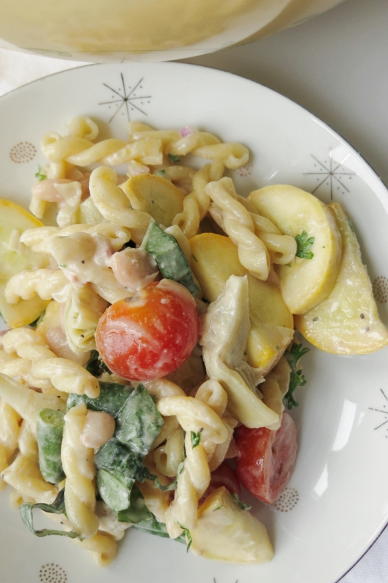 Tahini Pasta Salad