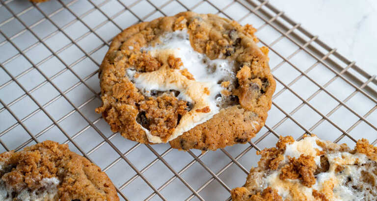 Chocolate Chip S’more Cookies