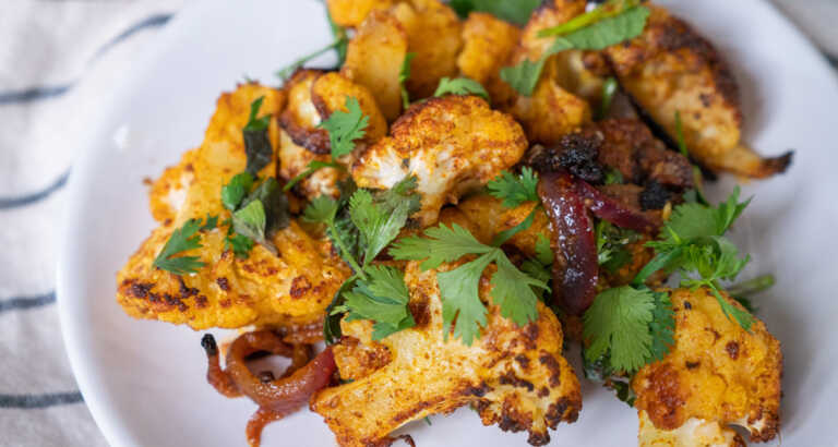 Shawarma Roasted Cauliflower