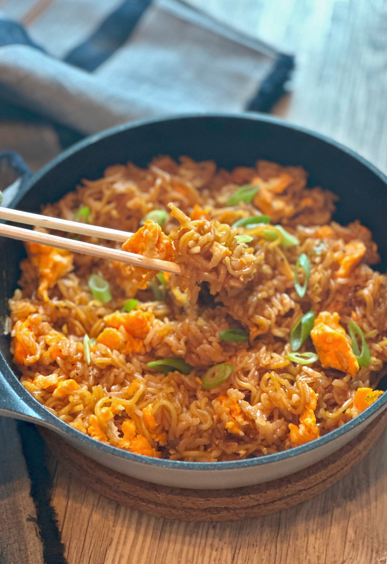 Instant Ramen Fried Rice Recipe