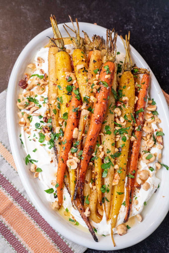 Roasted Carrots and Labneh | 12 Tomatoes