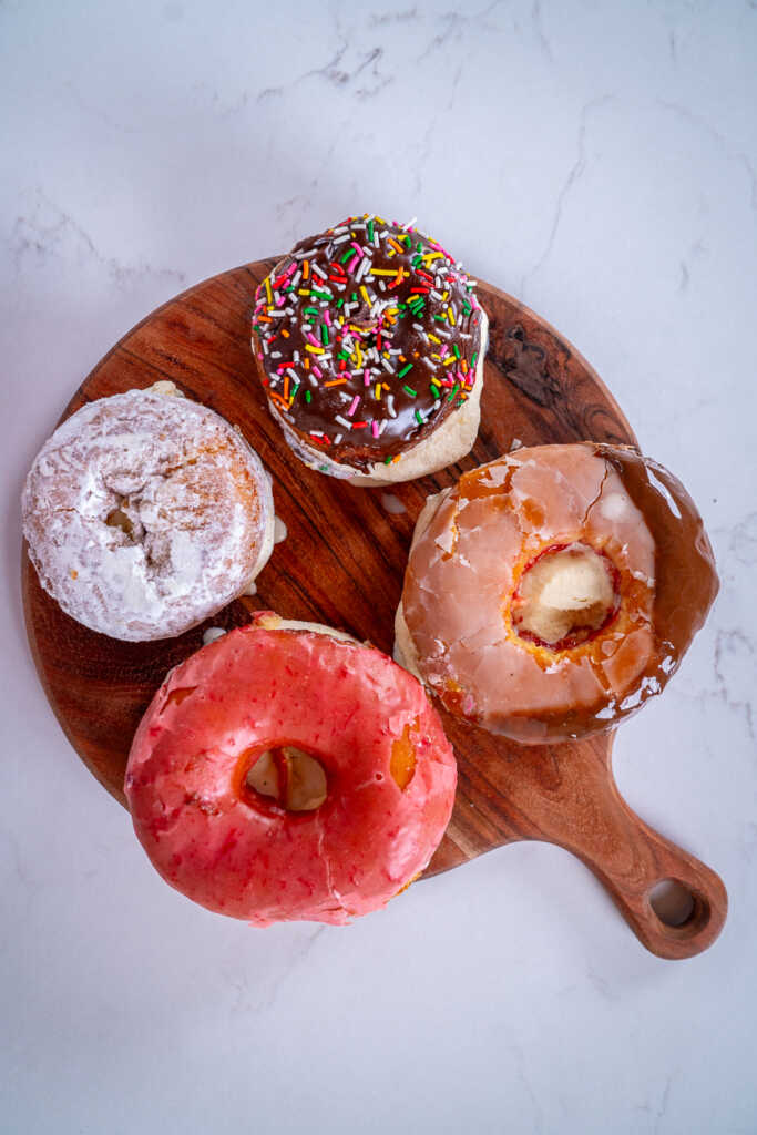 Donut Ice Cream Sandwiches 12 Tomatoes