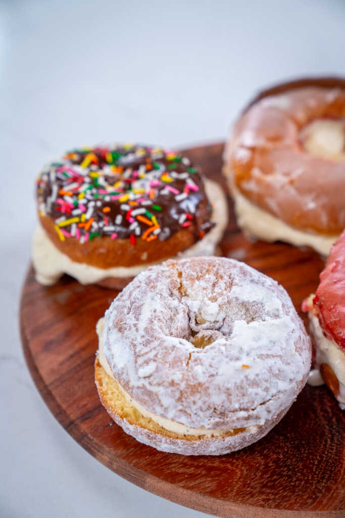 Donut Ice Cream Sandwiches 12 Tomatoes
