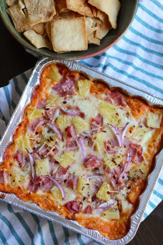 Baked Hawaiian Pizza Dip 12 Tomatoes