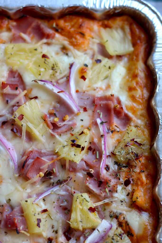 Baked Hawaiian Pizza Dip 12 Tomatoes