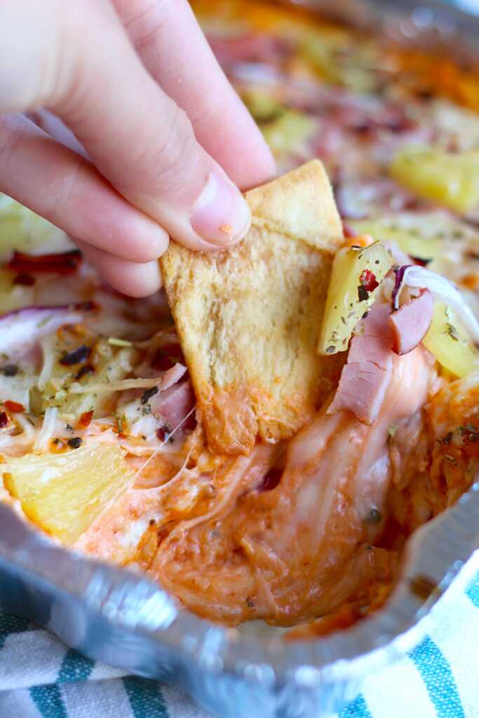 Baked Hawaiian Pizza Dip 12 Tomatoes