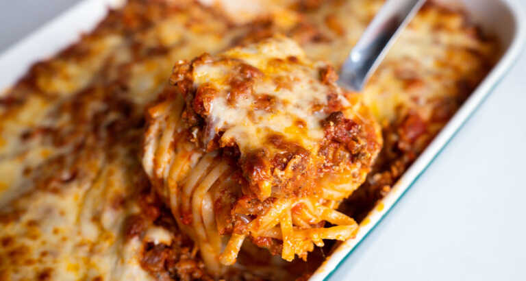 Million Dollar Spaghetti Casserole
