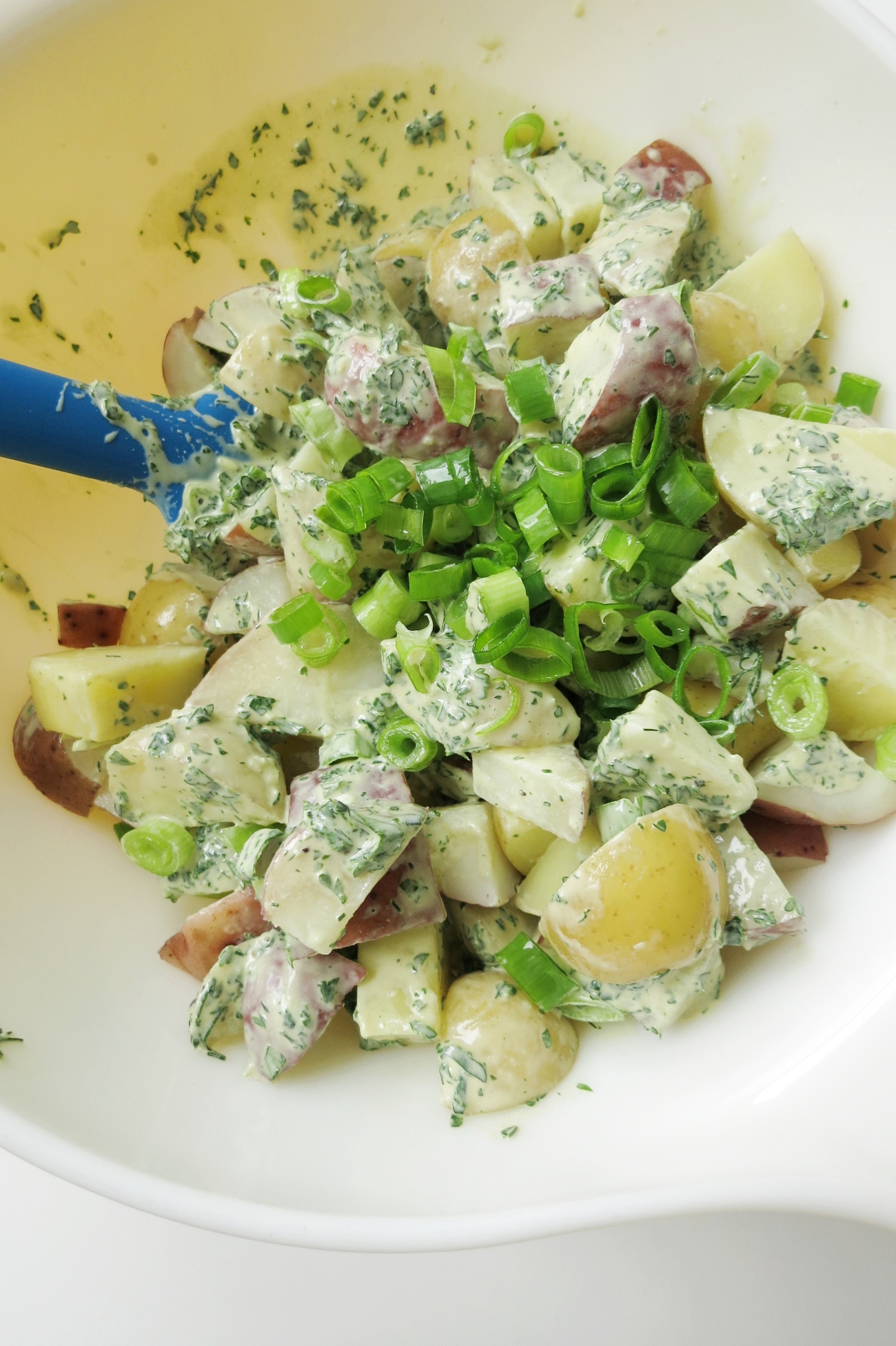 Herbed Tahini Potato Salad
