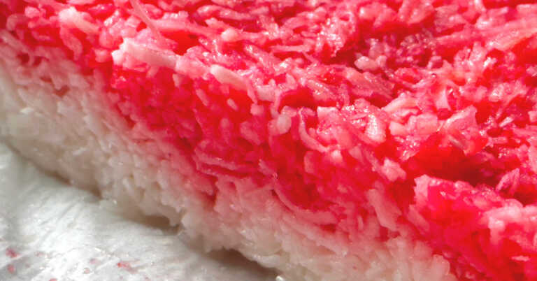 Vintage Coconut Ice Bars