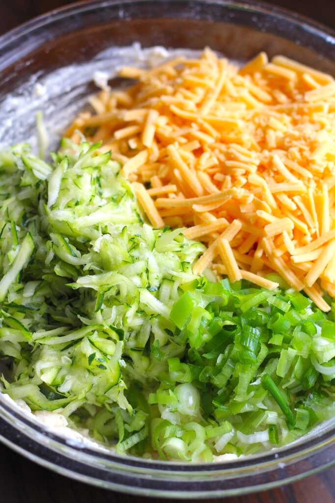 Zucchini Drop Biscuits 12 Tomatoes