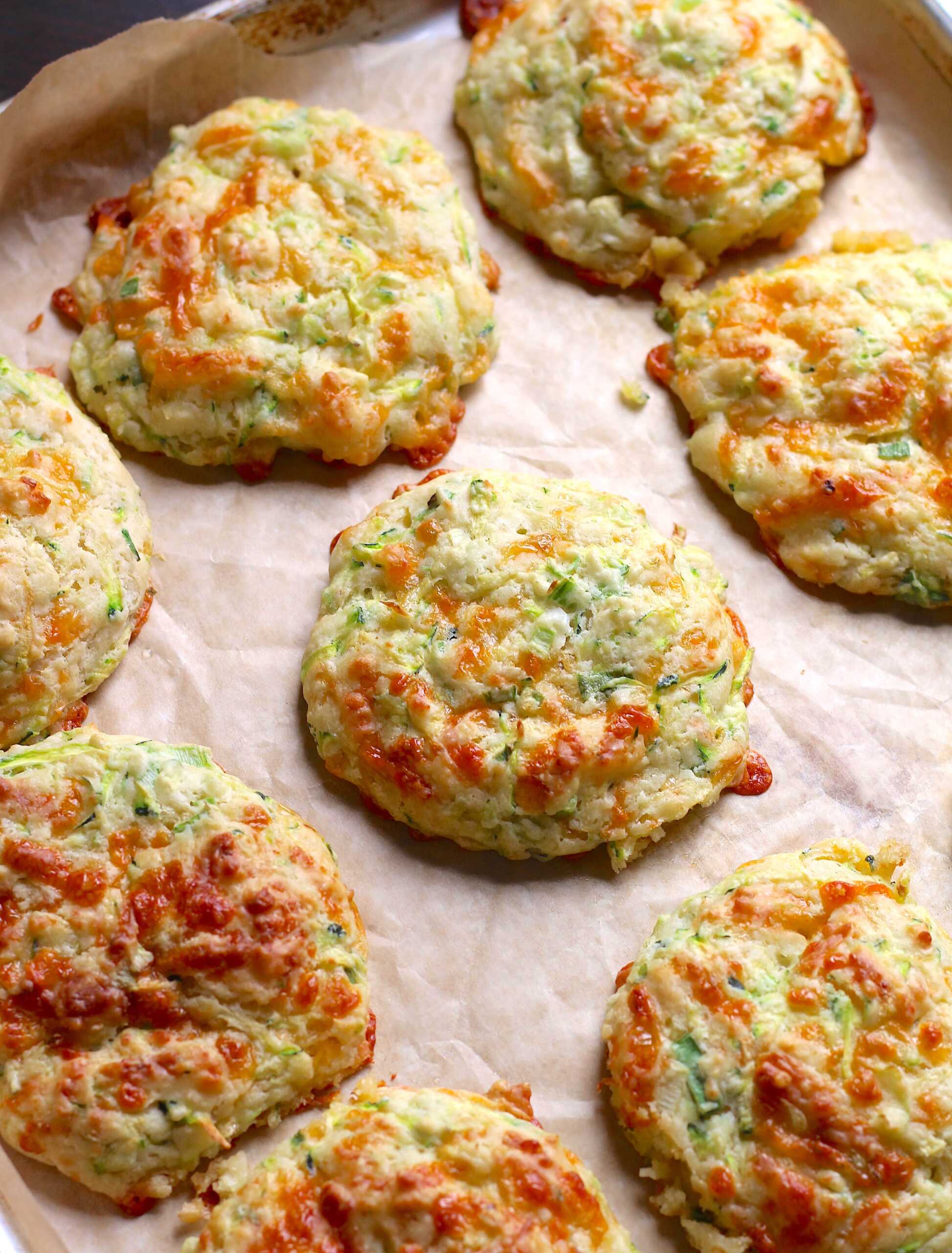 Zucchini Drop Biscuits 6-min