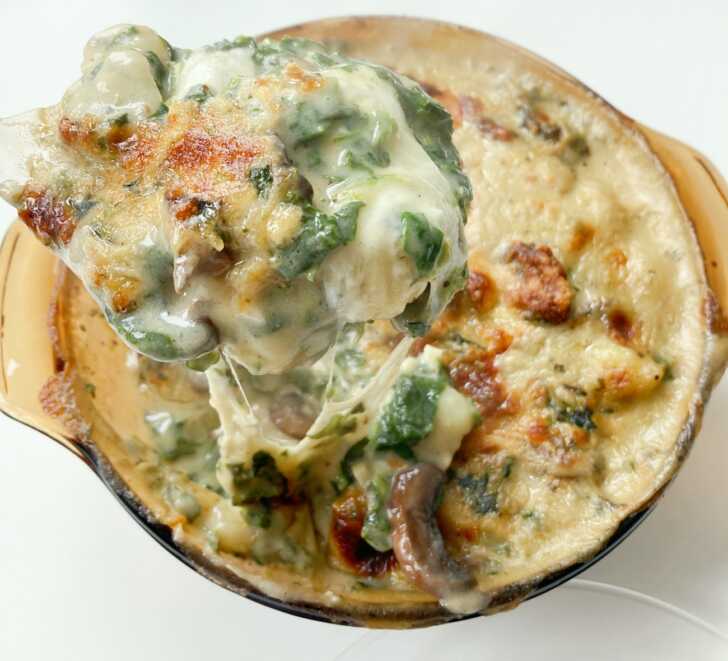 Mushroom Gnocchi Florentine 12 Tomatoes