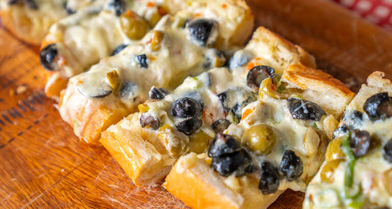 Olive Cheese Bread