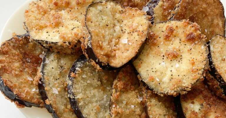 Extra Crispy Fried Eggplant