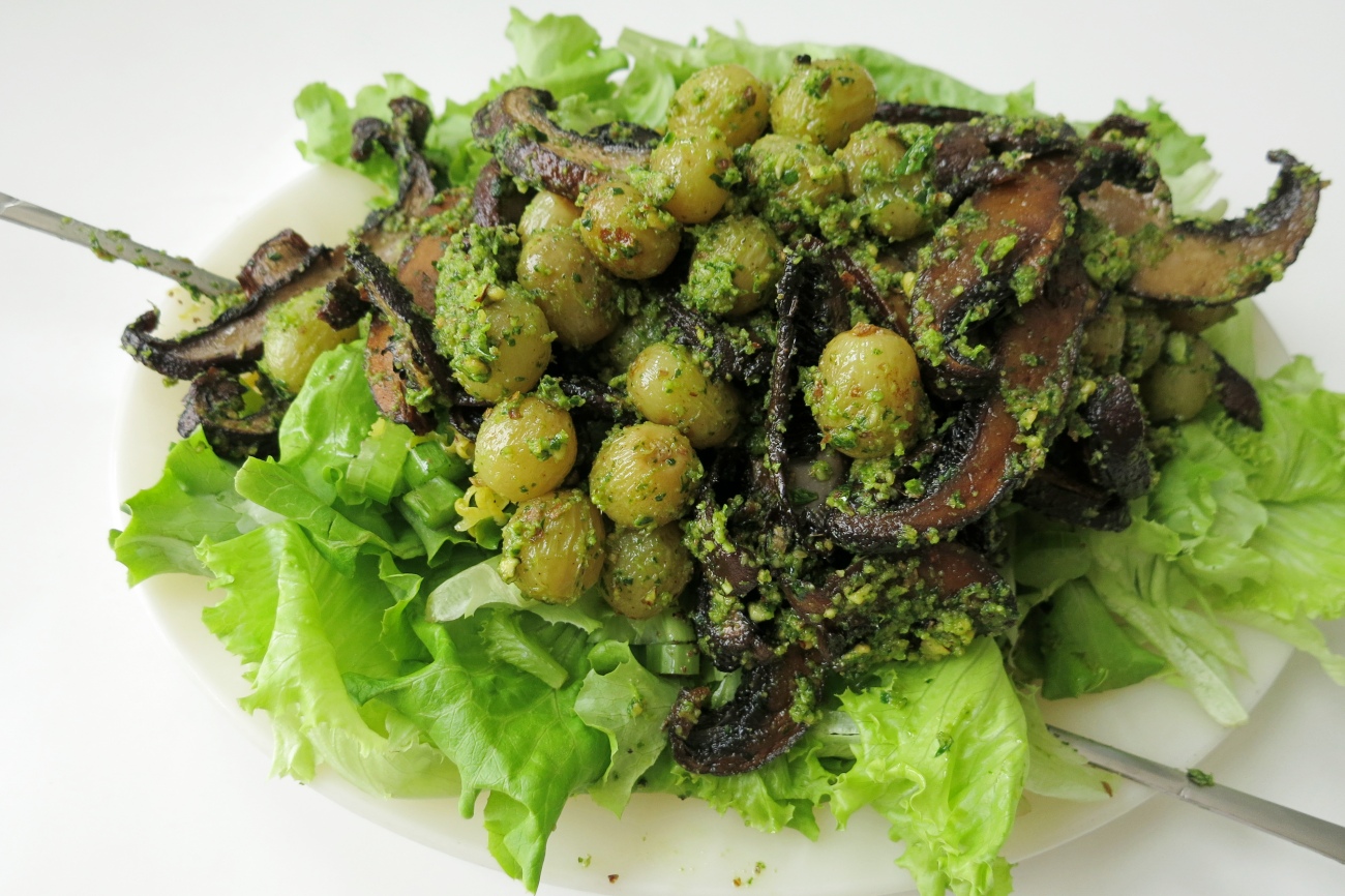 Roasted Mushroom Salad