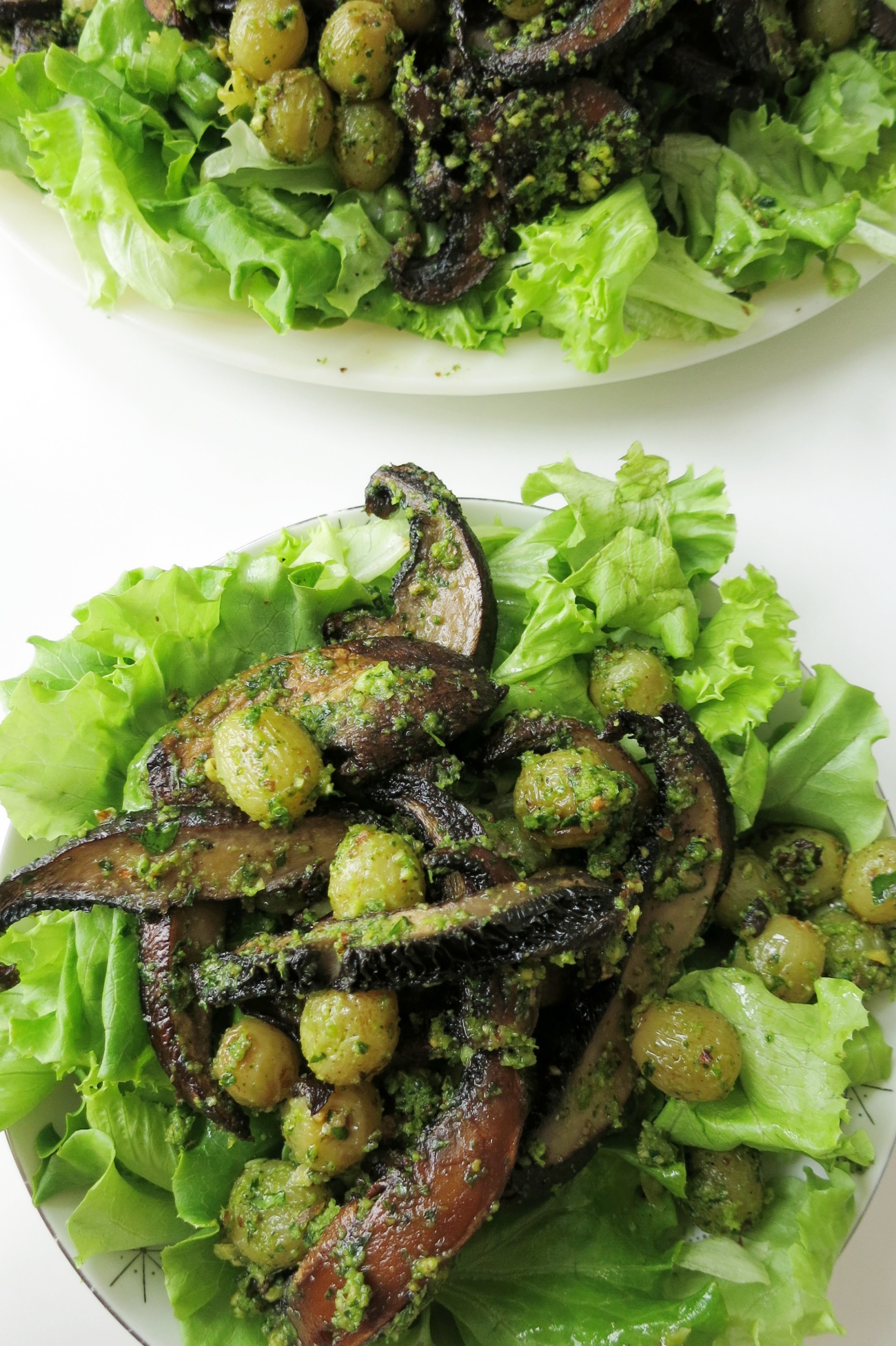 Roasted Mushroom Salad