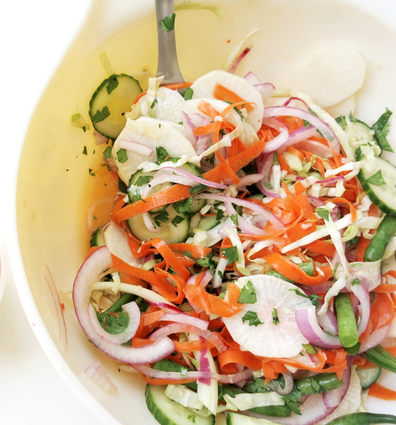 Khmer Pickled Vegetable Salad