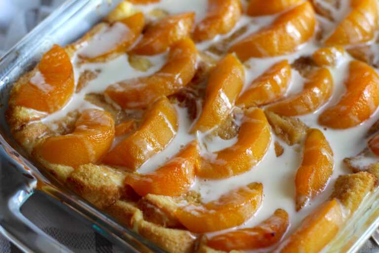 Peaches & Cream French Toast