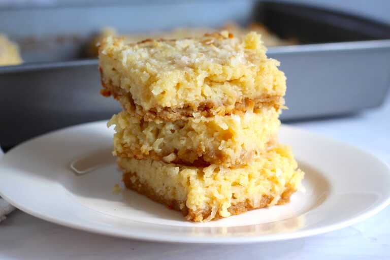 Coconut Butter Bars