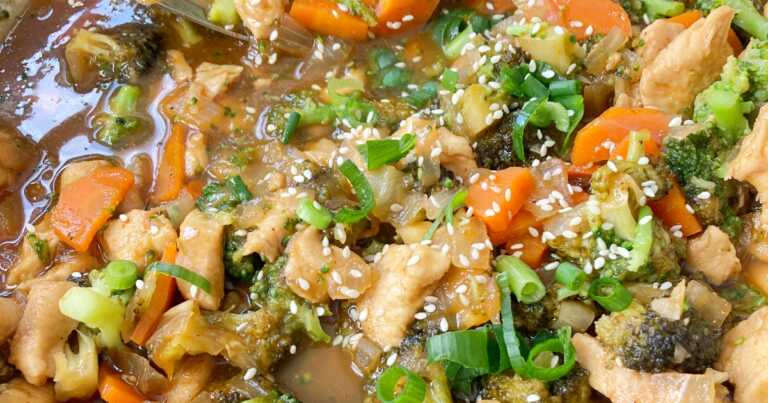 Apricot Chicken Stir Fry