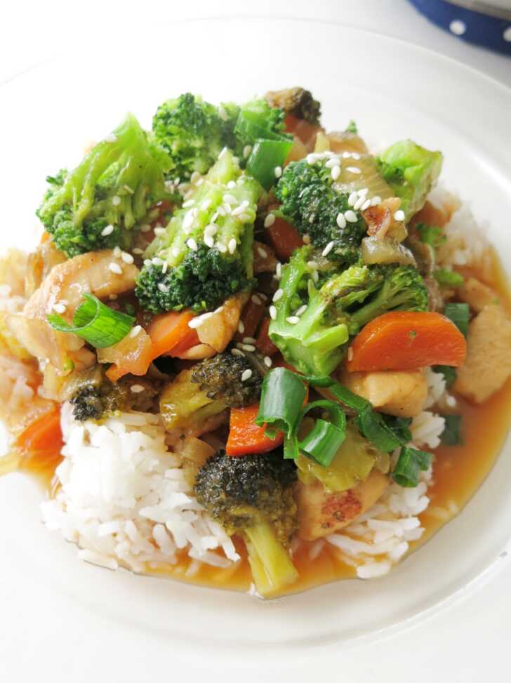 Apricot Chicken Stir Fry 12 Tomatoes