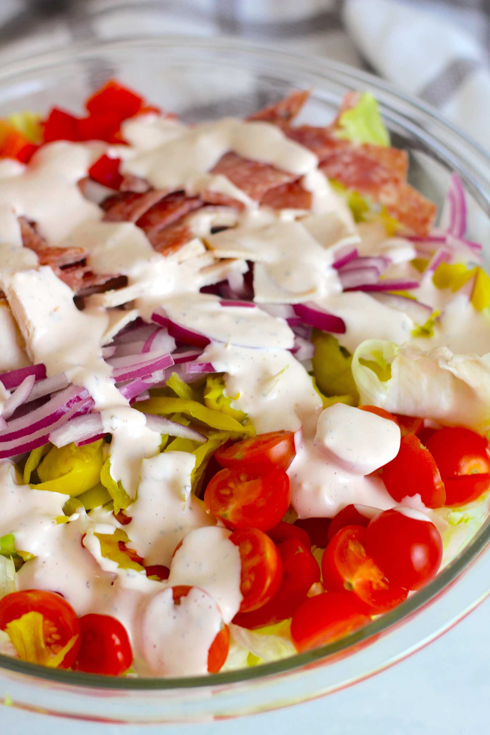 Italian Grinder Salad 5-min