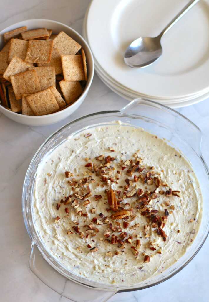 Blue Cheese Pecan Dip 12 Tomatoes