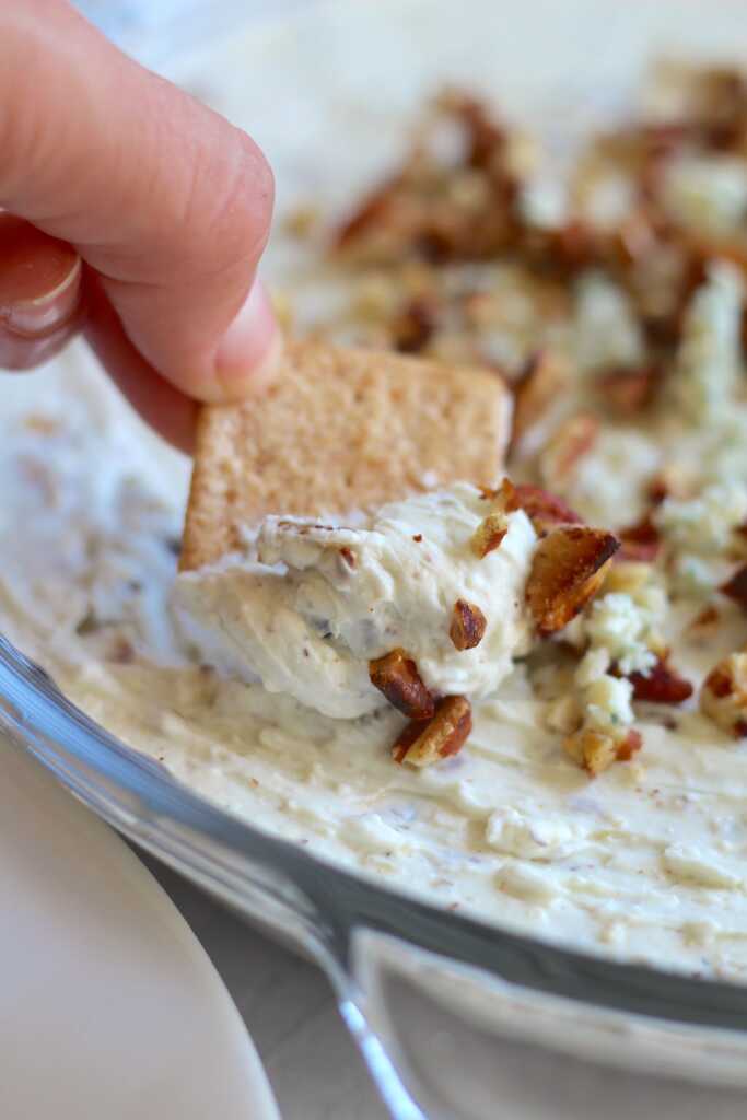Blue Cheese Pecan Dip 12 Tomatoes