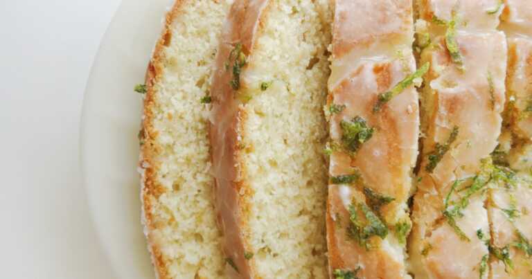 Sarasota Key Lime Pound Cake